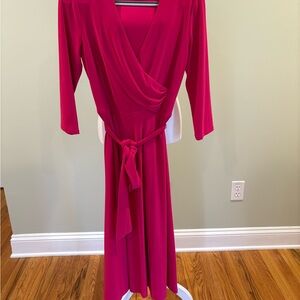 Ralph Lauren Pink Wrap Dress